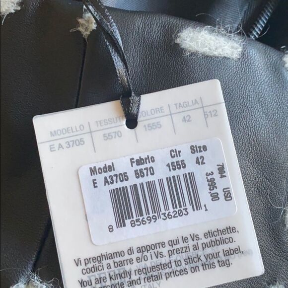 moschino couture sheepskin dress - Picture 4 of 7